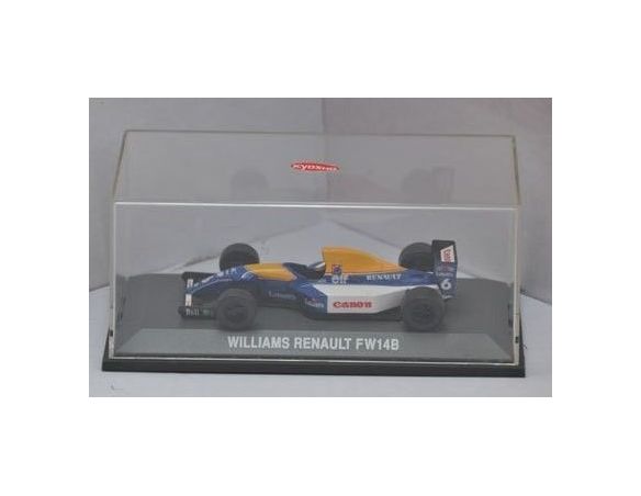 Kyosho 7082-2 WILLIAMS RENAULT FW14B PATRESE n.6 Modellino