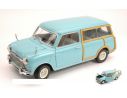 Kyosho KY8194BL AUSTIN MINI COUNTRYMAN 1961 BLUE 1:18 Modellino