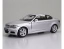 Kyosho KY8722S BMW 135 i COUPE' 2009 SILVER 1:18 Modellino
