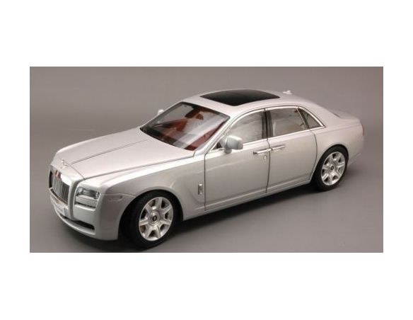 Kyosho KY8801SS ROLLS ROYCE GHOST 2010 SILVER 1:18 Modellino