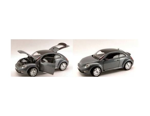 Kyosho KY8811PGR VW THE BEETLE LIMOUSINE COUPE' 2012 PLATINUM GREY 1:18 Modellino