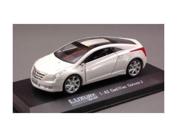 Luxury LX10063 CADILLAC CONVERJ 2012 WHITE 1:43 Modellino