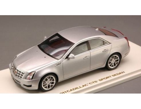 Luxury LX10087 CADILLAC CTS SPORT SEDAN-RADIAN 2011 SILVER METALLIC 1:43 Modellino