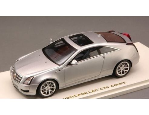 Luxury LX10093 CADILLAC CTS-V COUPE'-RADIAN 2011 SILVER METALLIC 1:43 Modellino