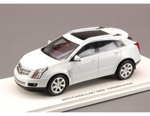 Luxury LX10109 CADILLAC SRX CROSSOVER 2011 PLATINUM ICE 1:43 Modellino