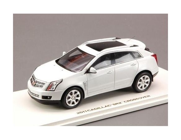 Luxury LX10109 CADILLAC SRX CROSSOVER 2011 PLATINUM ICE 1:43 Modellino