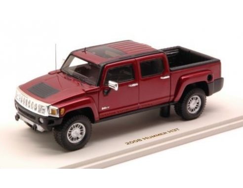 Luxury LX10130 HUMMER H3T 2008 SONOMA RED MET.1:43 Modellino