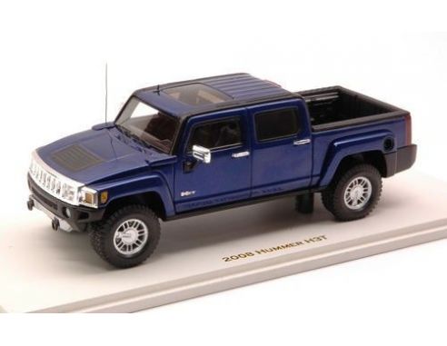 Luxury LX10131 HUMMER H3T 2008 ALL TERRAIN BLUE 1:43 Modellino