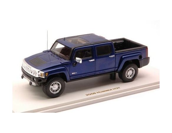 Luxury LX10131 HUMMER H3T 2008 ALL TERRAIN BLUE 1:43 Modellino