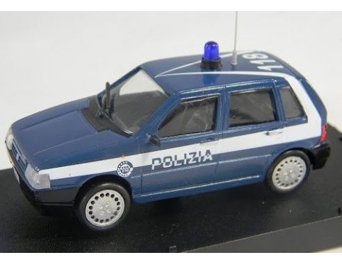 Giocher U03 FIAT UNO 4 PORTE POLIZIA 1/43 Modellino
