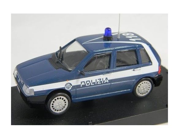 Giocher U03 FIAT UNO 4 PORTE POLIZIA 1/43 Modellino