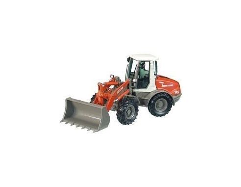 NZG 640 Atlas AR95 Wheel Loader Pala gommata Arancione e grigio 1/50 Modellino