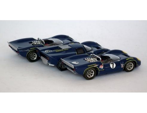 GMP Models 12401 SET 3 LOLA M.DONAHUE/PENSKE SUN.1/43 Modellino