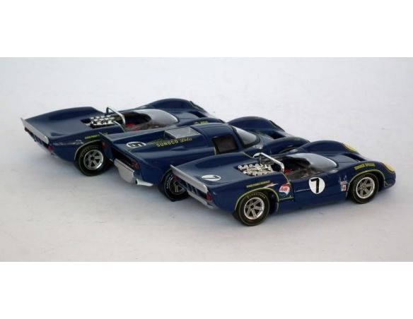 GMP Models 12401 SET 3 LOLA M.DONAHUE/PENSKE SUN.1/43 Modellino