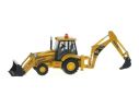 Old Cars 62900 KOMATSU UTILITY TERNA WB97R 1/50 Modellino Scatola rovinata