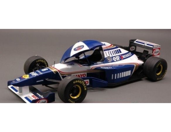 Onyx OX6002 WILLIAMS FW17 D.COULTHARD 1995 W/UMBRELLA 1:18 Modellino