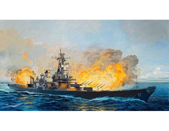 Revell RV5129 BATTLESHIP U.S.S. NEW JERSEY 1982 KIT 1:350 Modellino