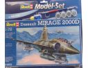 Revell RV64893 MIRAGE 2000D  MODEL SET KIT 1:72 Modellino