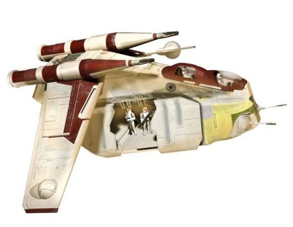 Revell RV6687 STAR WARS REPUBLIC GUNSHIP CLONE WARS KIT Modellino