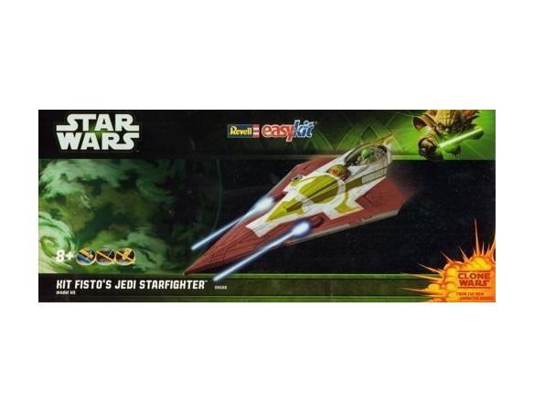 Revell RV6688 STAR WARS FISTO'S JEDI STARFIGHTER KIT 1:39 Modellino