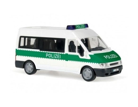 Rietze 50730 FORD TRANSIT POLIZEI 1/87 Modellino