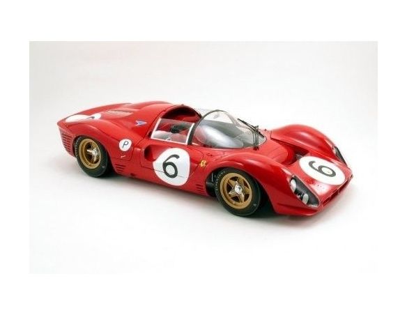 GMP Models R0804101 FERRARI P4 n.6 RED 1/8 Modellino