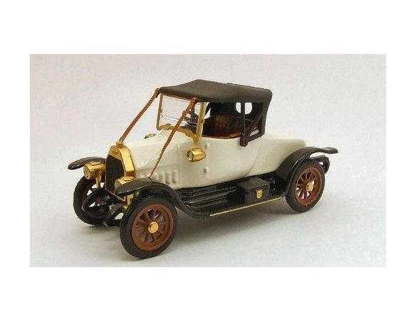 Rio 4330 FIAT 0 1912 TELINO WHITE/BLACK 1/43 Modellino