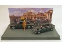 Rio RI4331D TAXI PIAZZA S.PIETRO ALFA ROMEO 1900 E FIAT 110 TV + 3 FIGURE 1:43 Modellino