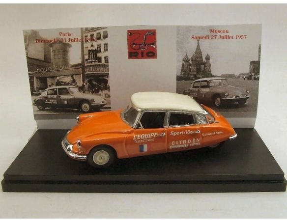 Rio RI4373 CITROEN ID 19 PARIS-MOSCOW 1957 1:43 Modellino