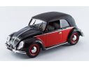 Rio RI4420 VW CABRIO KARMANN 1949 BLACK/RED 1:43 Modellino