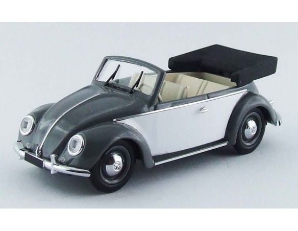 Rio RI4435 VW CABRIO KARMANN 1949 GREY/WHITE 1:43 Modellino