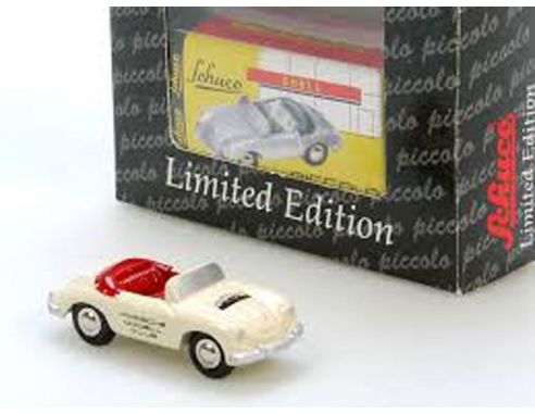 Schuco 1670 PORSCHE 356 CABRIO PICCOLO ARGENTO Modellino