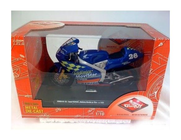 Guiloy 13656 HONDA RS 125 DANIEL PEDROSA 1/10 Modellino