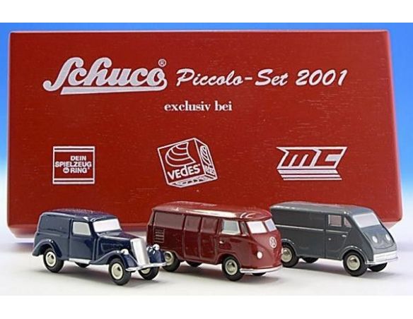 Schuco 1719 PICCOLO SET 'VEDES 2001' Modellino