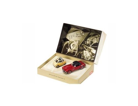 Schuco 2096 SET BMW ISETTA + BMW 507 1955 1/43 Modellino