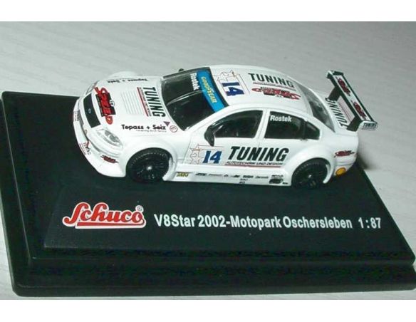 Schuco 21618 V8STAR 2002 VW PASSAT MOTOPARK n.14 Modellino