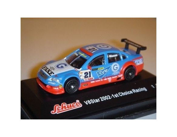 Schuco 21620 V8STAR 2002 VW PASSAT 1'CHOICE RACIN Modellino