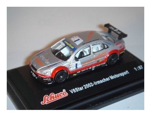 Schuco 21621 V8STAR'02 OPEL OMEGA IRMSCHER MOTOR Modellino