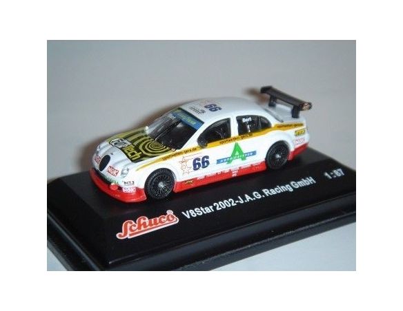 Schuco 21629 V8STAR 2002 JAGUAR TYP S JAG RACING Modellino