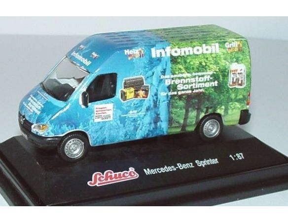 Schuco 21674 MERCEDES BENZ SPRINTER 'INFOMOBIL' Modellino