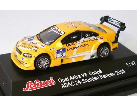 Schuco 21757 SET OPEL ASTRAV8 COUPE 24H NURBURGRI Modellino