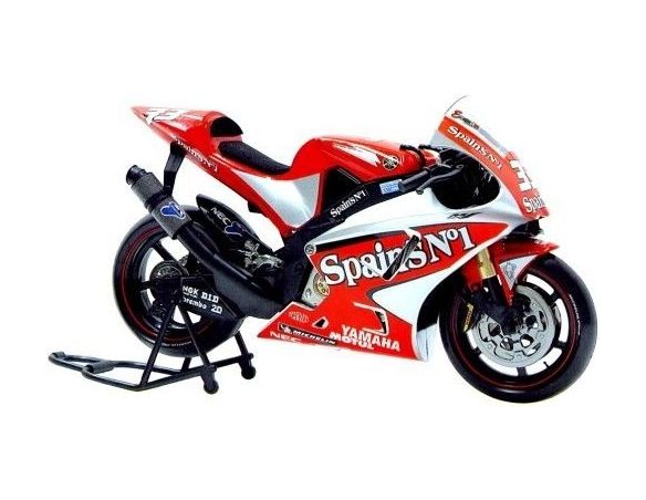 Guiloy 13665 YAMAHA YZR M1 MARCO MELANDRI 1/10 Modellino