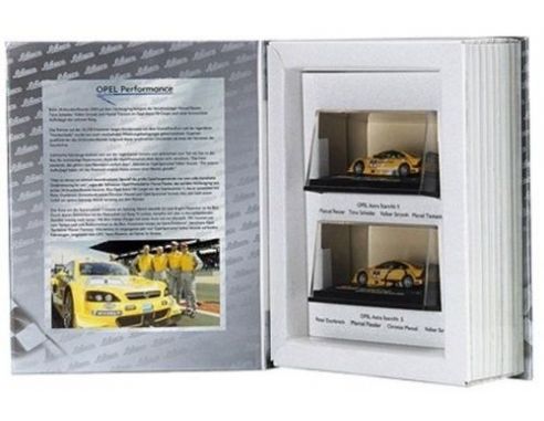 Schuco 21902 SET 2 OPEL ASTRA V8 COUPE 2004 24H Modellino