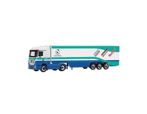 Schuco 22047 MERCEDES BENZ ACTROS SEMITRAILER Modellino