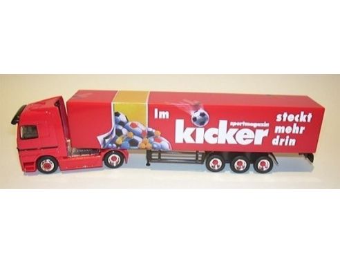 Schuco 22408 MERCEDES BENZ ACTROS TIR KICKER Modellino