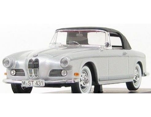Schuco 2247 BMW 503 SOFTTOP SILVER 1/43 Modellino