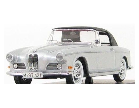 Schuco 2247 BMW 503 SOFTTOP SILVER 1/43 Modellino