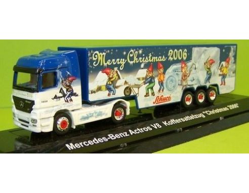 Schuco 22517 MERCEDES BENZ ACTROS V8 2006 MERRY Modellino