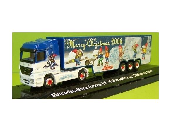 Schuco 22517 MERCEDES BENZ ACTROS V8 2006 MERRY Modellino