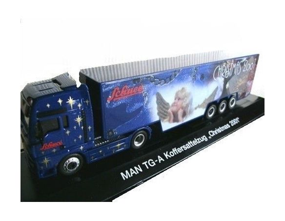 Schuco 22621 MAN TG-A TIR NATALE 2001 1/87 Modellino